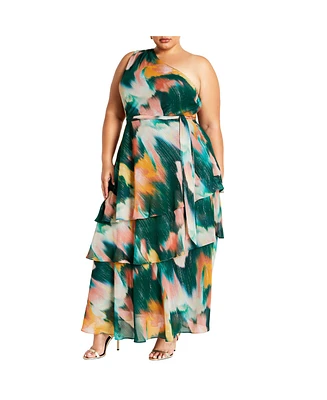 City Chic Plus Size Rendezvous Dress