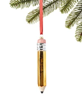 Holiday Lane All About You #1 Teacher Pencil Ornament, Created for Macy's