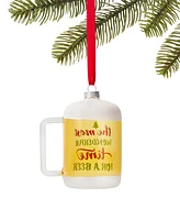 Holiday Lane Foodie Collection Beer Mug Ornament, Created for Macy's