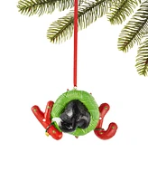 Holiday Lane Pets Cat in Joy Ornament, Created for Macy's