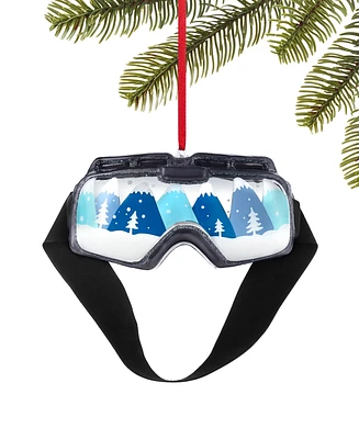 Holiday Lane Northern Lights Ski Goggles Ornament, Created for Macy's