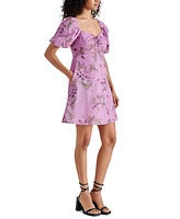 Women's Violeta Sweetheart-Neck Mini Dress