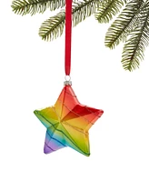 Holiday Lane Love Is Love Rainbow Star Ornament, Created for Macy's