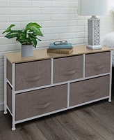 Simplify Drawer Storage Dresser in Beige