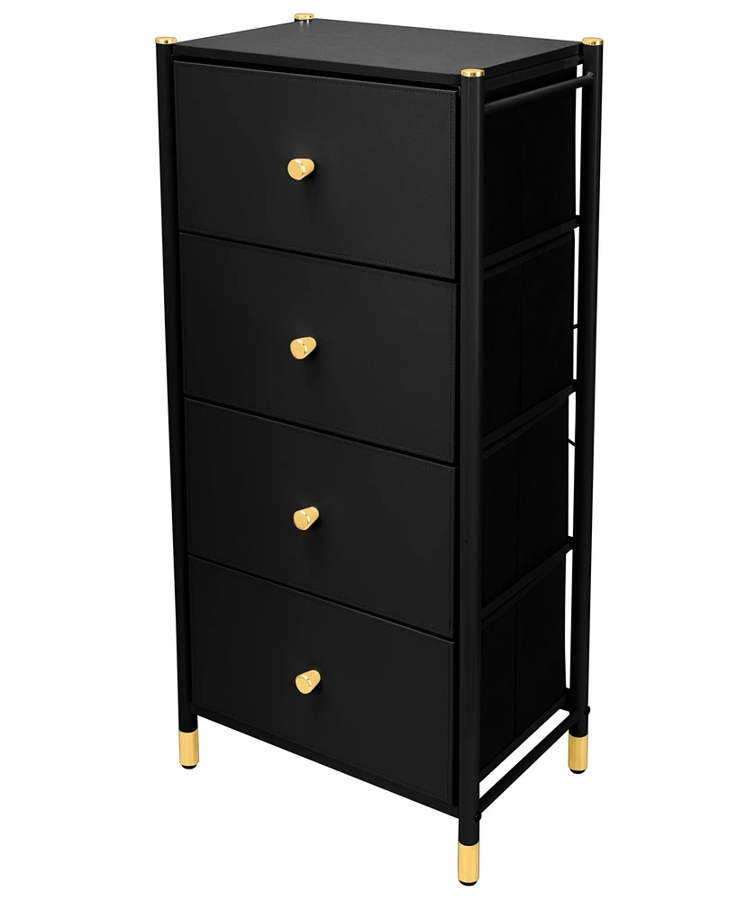 Simplify 4 Drawer Luxury Dresser in