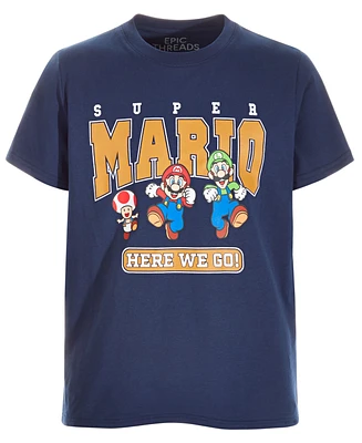 Epic Threads Little & Big Boys Super Mario Graphic T-Shirt, Created for Macy's