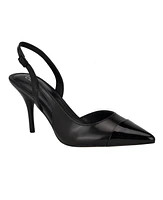 Calvin Klein Women's Corinny Pointy Cap Toe Dress Slingbacks