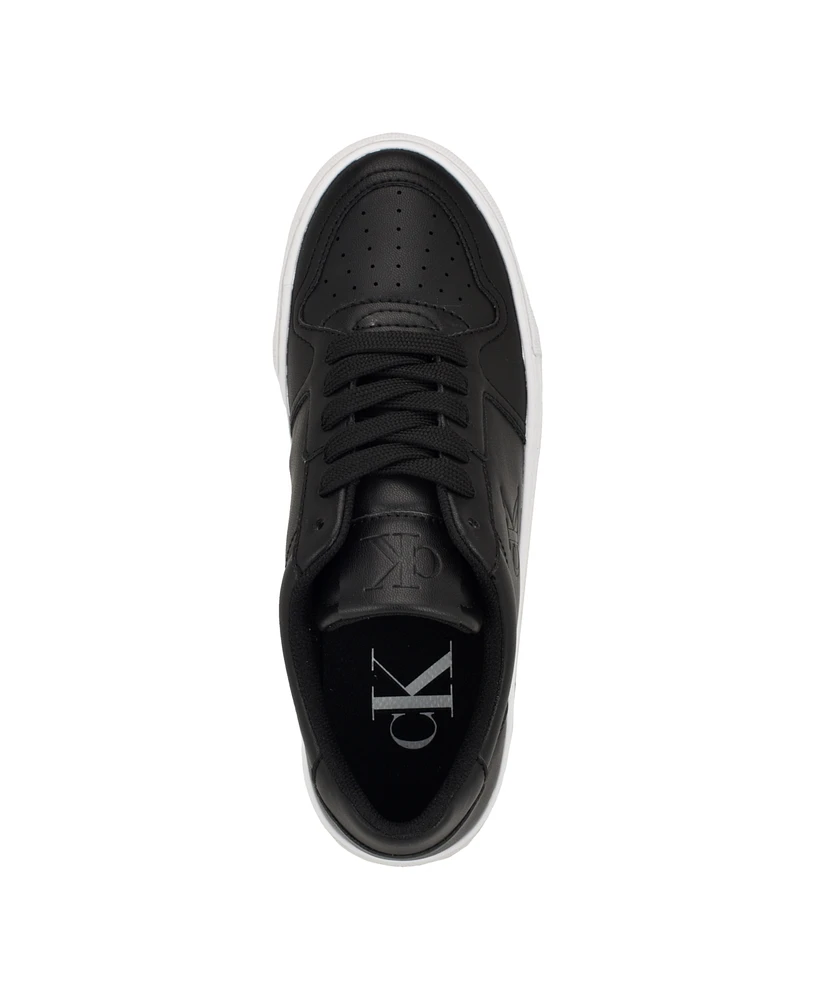 Calvin Klein Women's Corha Casual Round Toe Lace-up Sneakers