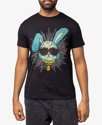 X-Ray Men's Animal Rhinestone T-shirt