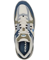 Coach Men's C301 Signature Mixed-Media Lace-Up Sneakers