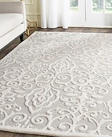 Martha Stewart Collection Marais MSR4324A Bone 5' x 8' Area Rug