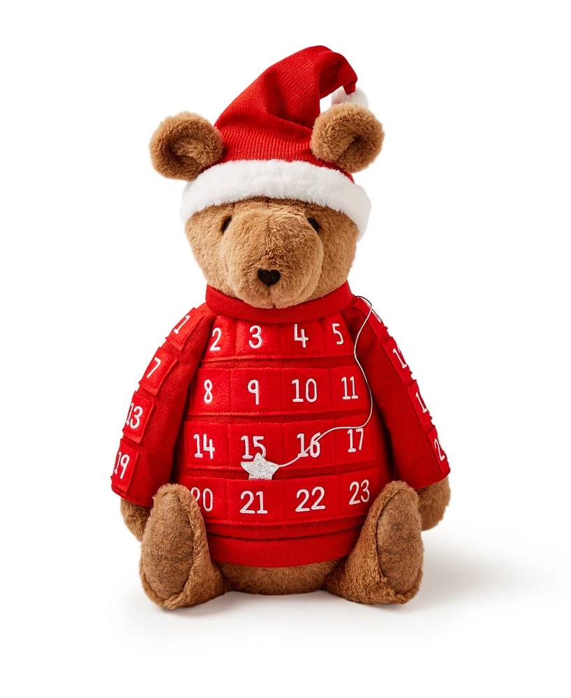 Holiday Lane Christmas Cheer Bear Tabletop Advent Calendar, Created for Macy's