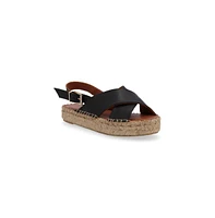 Alohas Women's Crossed Leather Sandals