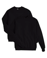 Hanes EcoSmart Men's Fleece Sweatshirt, 2-Pack