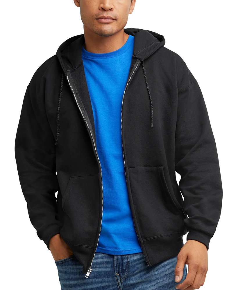 Hanes Ultimate Men's Full-Zip Heavyweight Fleece Hoodie