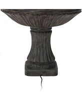 Sunnydaze Decor Classic Designer Polystone Outdoor 3-Tier Fountain