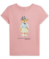 Polo Ralph Lauren Big Girls Bear Cotton Jersey Tee