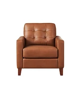 Aiden 33" Top Grain Leather Chair