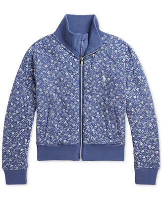 Polo Ralph Lauren Toddler & Little Girls Floral Quilted Double-Knit Jacket