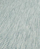 Safavieh Courtyard CY8521 Aqua and Grey 2'3" x 8' Runner Outdoor Area Rug