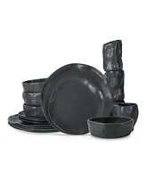 Stone by Mercer Project Atik 16 Pc. Dinnerware Set, Service for 4