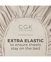 Cgk Unlimited Cotton Fitted Sheet 14