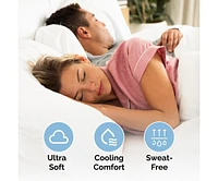 5 Piece Microfiber Sheet Set - Split King