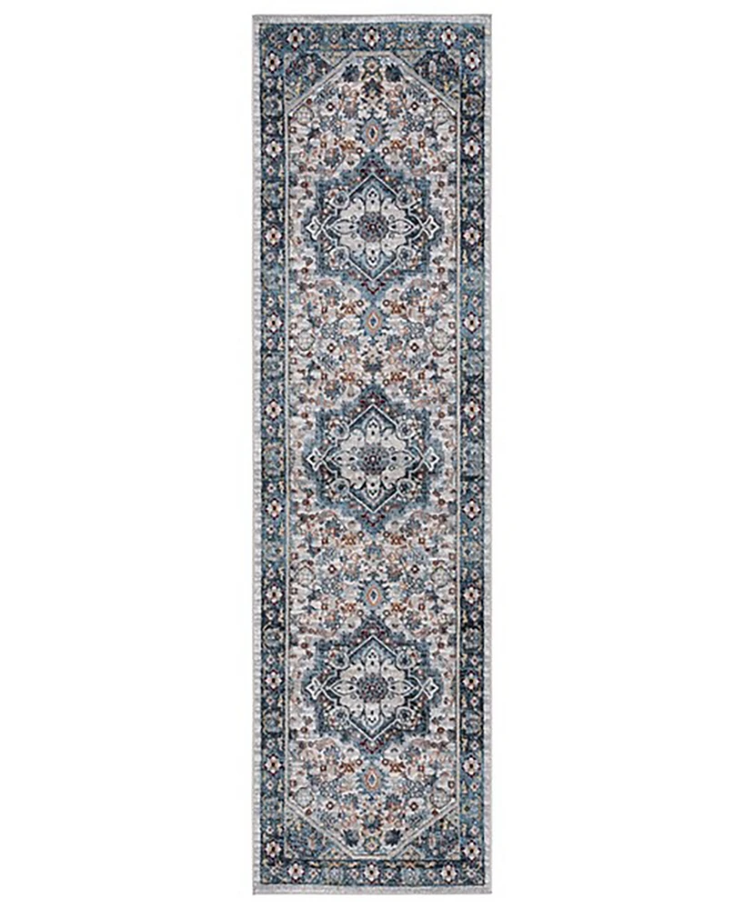 Safavieh Bayside Washable 110 BAY110 2'2x8' Runner Area Rug