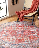 Safavieh Arizona Washable 119 ARZ119 6'x6' Round Area Rug