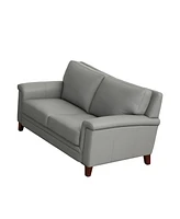 Westcott 62" Top Grain Leather Loveseat