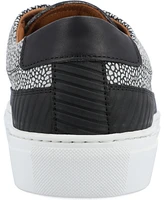 Taft Men's Fifth Ave Handcrafted Custom English Leather Low Top Casual Lace-up Sneaker