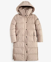 Bcbgmaxazria Women's Hooded Collared Puffer Coat