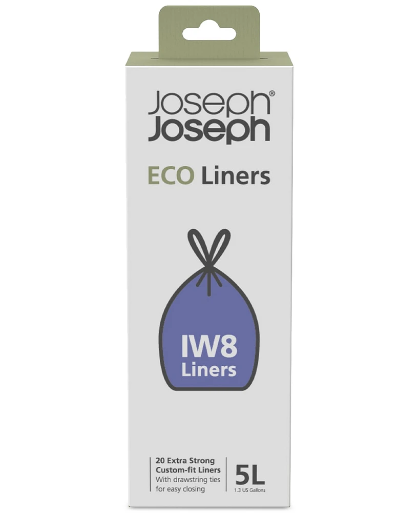 Joseph Joseph 20-Pk. Iw8 Custom-Fit Easy Store Bin Liners