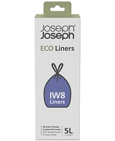 Joseph Joseph 20-Pk. Iw8 Custom-Fit Easy Store Bin Liners