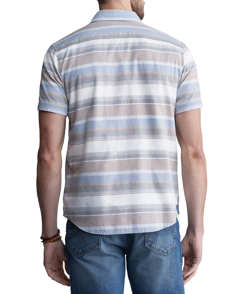Buffalo David Bitton Men's Sodhi Regular-Fit Stripe Button-Down Shirt