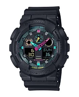 G-Shock Mens Analog Digital Black Resin Watch, 55mm, GA100MF-1A