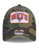 New Era Men's Camo New York Mets Gameday 9forty Adjustable Hat