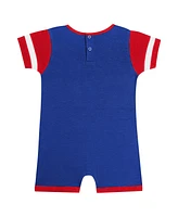 Outerstuff Newborn Infant Fanatics Branded Royal Philadelphia Phillies Fast Pitch Romper