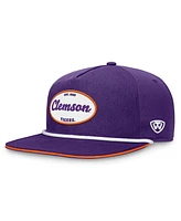 Top of the world Men's Purple Clemson Tigers Iron Golfer Adjustable Hat