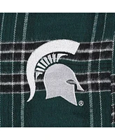 Profile Men's Green Michigan State Spartans Big Tall 2-Pack T-Shirt Flannel Pants Set