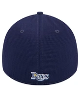 New Era Men's Navy Tampa Bay Rays Active Pivot 39Thirty Flex Hat