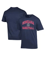 Champion Men's Navy Gonzaga Bulldogs Basketball Icon T-Shirt