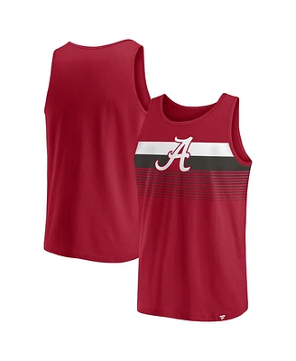 Fanatics Branded Men's Crimson Alabama Tide Wild Game Tank Top