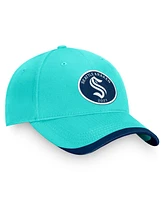 Fanatics Branded Men's Light Blue Seattle Kraken Fundamental Adjustable Hat