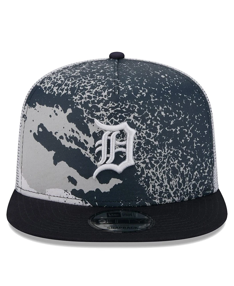 New Era Men's Navy Detroit Tigers Court Sport 9Fifty Snapback Hat