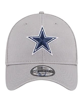 New Era Men's Gray Dallas Cowboys Active 39Thirty Flex Hat