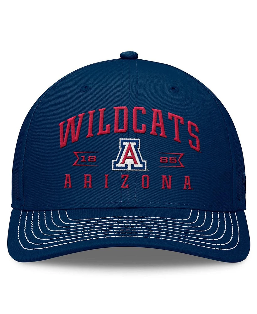 Top of the World Men's Navy Arizona Wildcats Carson Trucker Adjustable Hat
