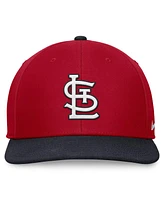 Nike Men's Red/Navy St. Louis Cardinals Evergreen Two-Tone Snapback Hat