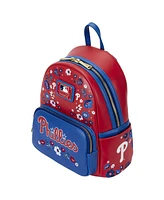 Loungefly Philadelphia Phillies Floral Mini Backpack