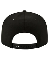 New Era Men's Denver Nuggets Black White 9fifty Snapback Hat